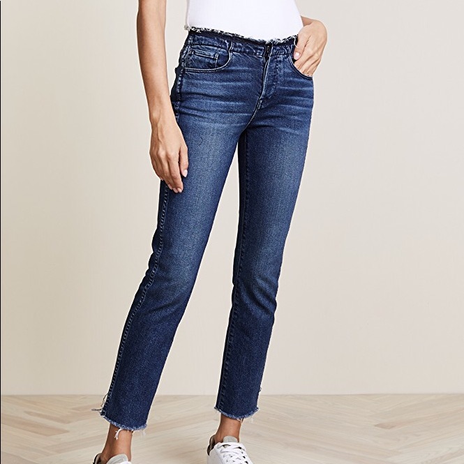 New 3x1 Raw Edge Shelter Slim Jeans
